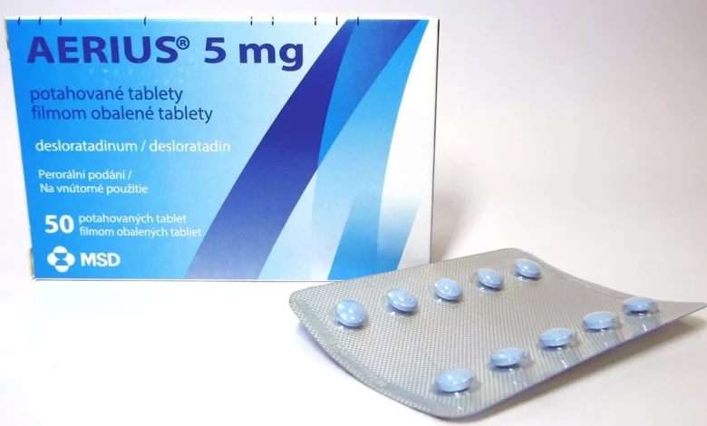 دواعي استعمال ايريوس AERIUS للحساسية المفرطة