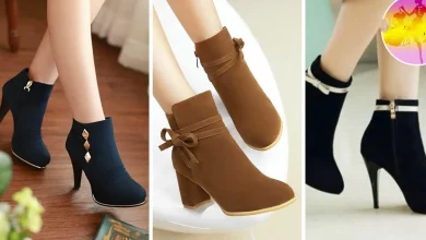 موديلات أحذية قطيفة وشمواه