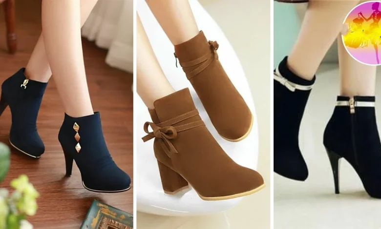 موديلات أحذية قطيفة وشمواه