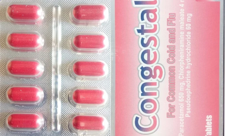 دواعي استخدام كونجستال Congestal