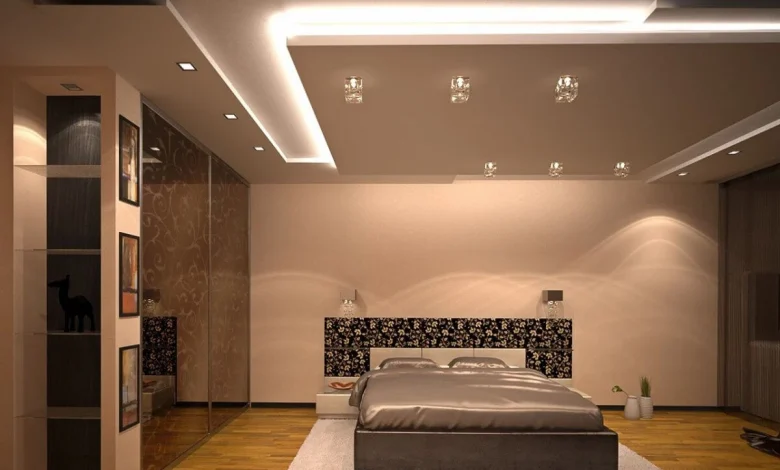 اسقف جبس غرف نوم مودرن