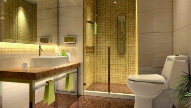 ديكورات حمامات