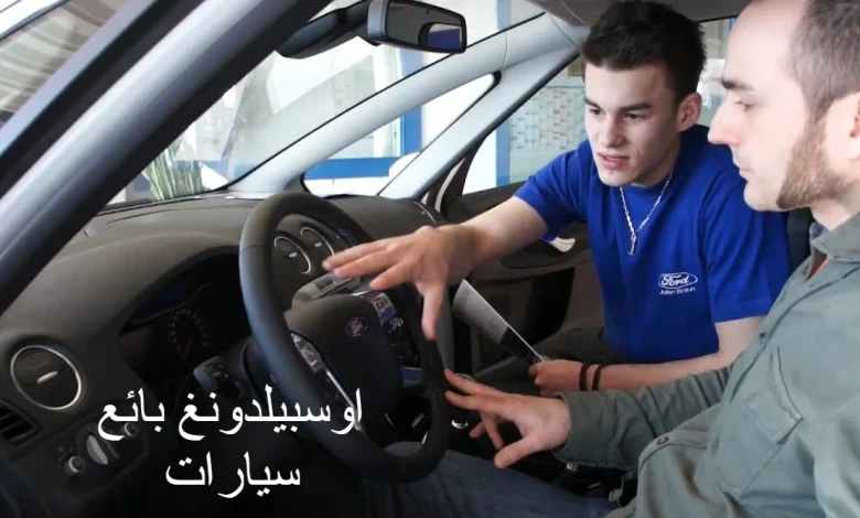 اوسبيلدونغ بائع سيارات