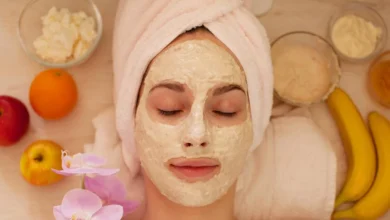 ماسكات لتفتيح البشرة الجافة والدهنية والمختلطة