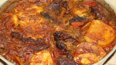 طريقة عمل صينية البطاطس باللحمة