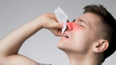 تنظيف الانف