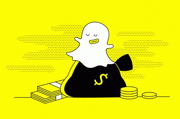 الربح من تطبيق سناب شات