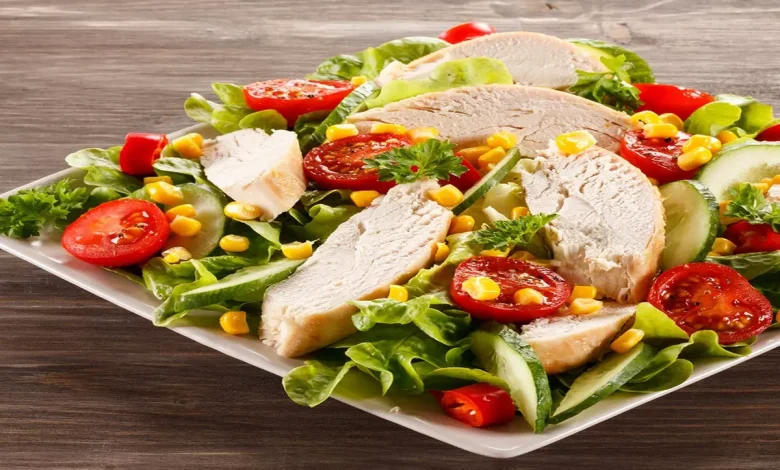 افضل طرق لتحضير سلطات الدجاج