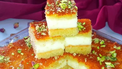 طريقة عمل البسبوسة