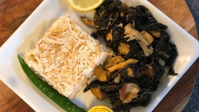 الملوخية بالطريقة السورية