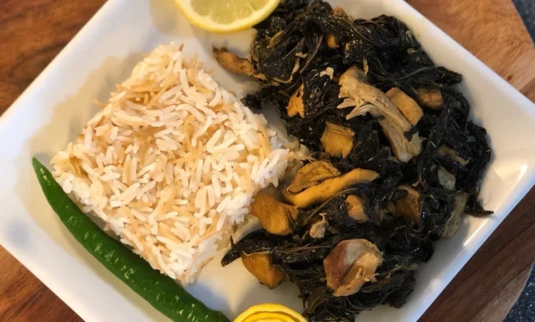 الملوخية بالطريقة السورية