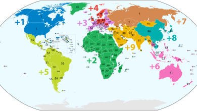 رمز النداء الدولي لدول العالم