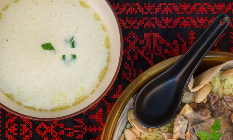 طريقة عمل لبن المنسف