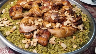 طريقة عمل الفريكة بالدجاج