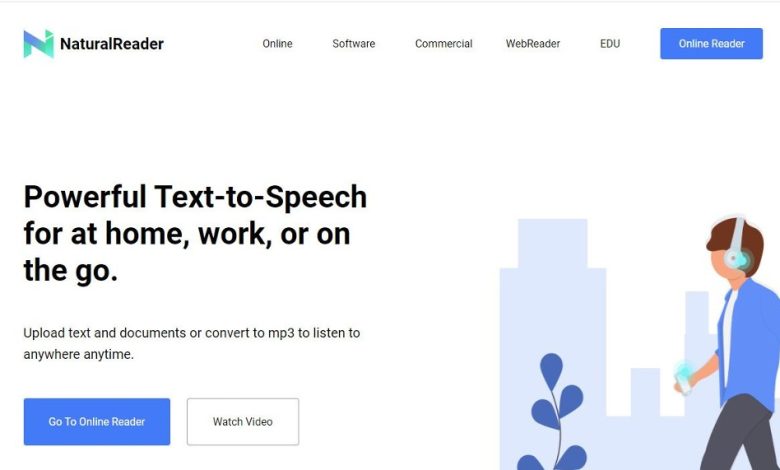 مميزات موقع Natural Reader
