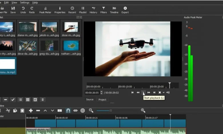برامج تصميم فيديوهات للكمبيوتر