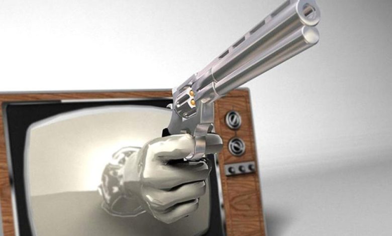 تأثير العنف التلفزيوني على الأطفال