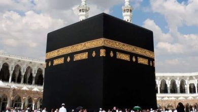 تفسير رؤية الكعبة من بعيد