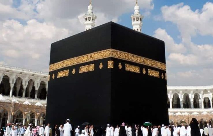 تفسير رؤية الكعبة من بعيد