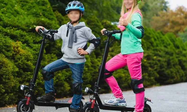 سكوتر كهربائي للاطفال