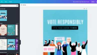 مواقع تصميم بوستر