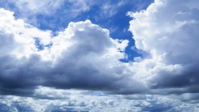 مراحل تكوين المطر في سورة النور