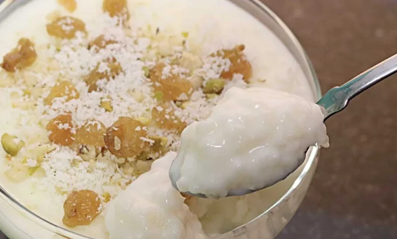 طريقة عمل الارز باللبن