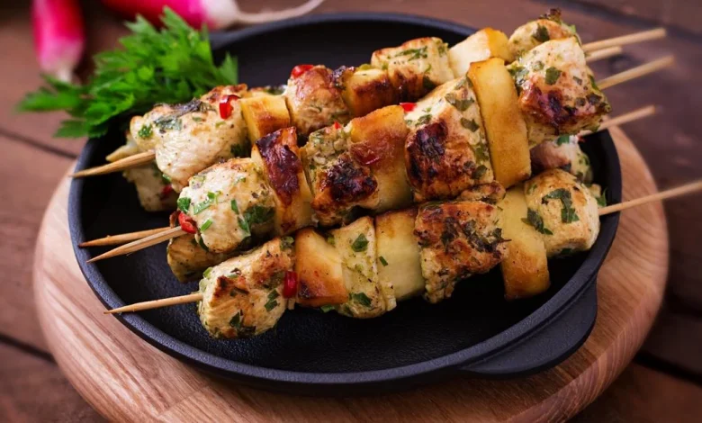 تتبيلة الشيش طاووق