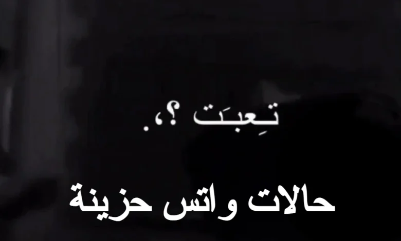 حالات واتس حزينه