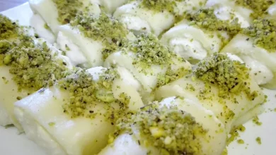 حلاوة الجبن السورية الشهية