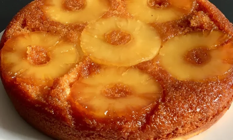 حلى الاناناس الكذاب