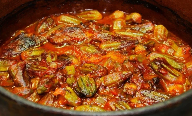 طريقة عمل البامية