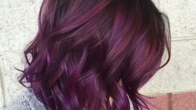 كيف أحصل على لون بنفسجي للشعر