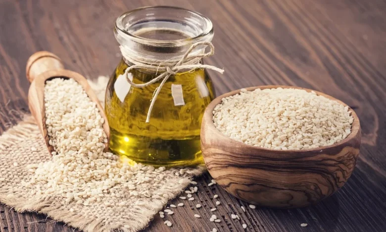 زيت السمسم للكحه