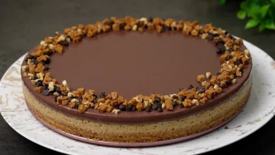 طريقة عمل تارت بسكوت