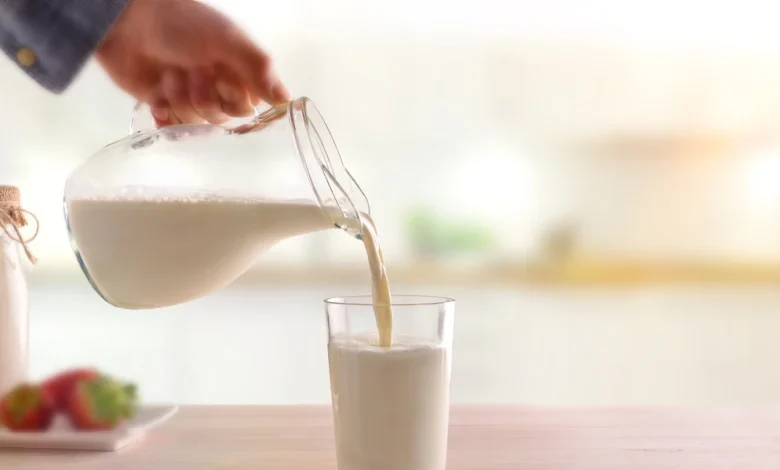 الحليب في المنام