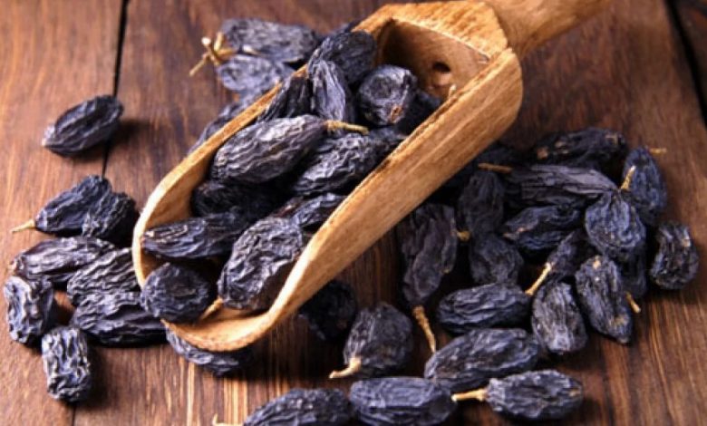 فوائد الزبيب الاسود 
