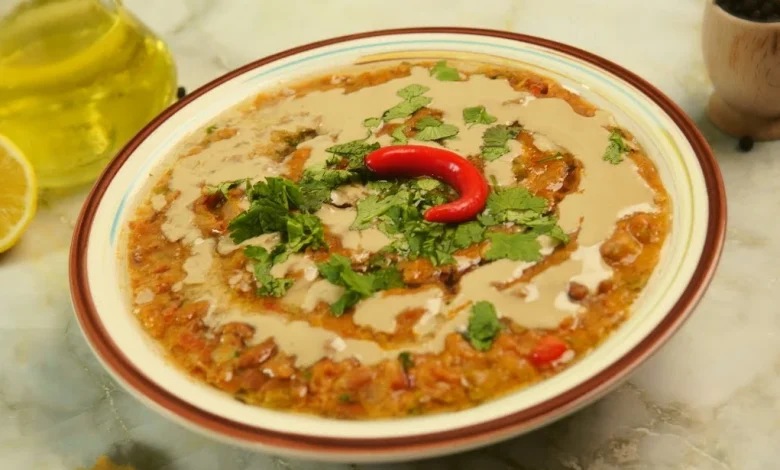 طريقة عمل الفول المعلب