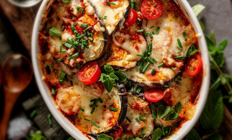 طريقة عمل المسقعة باللحمة