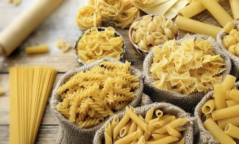 أنواع المكرونة