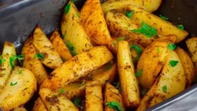 طريقة بطاطس ودجز