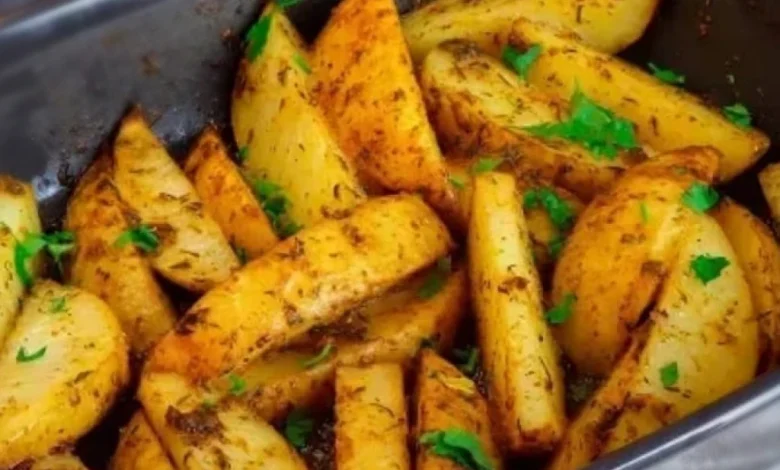 طريقة بطاطس ودجز