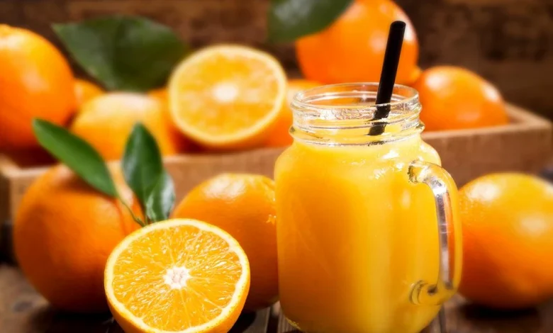 فوائد عصير البرتقال