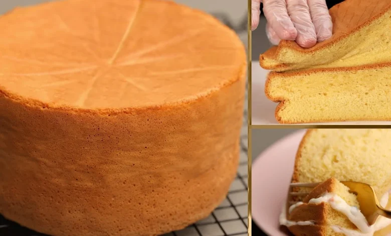 طريقة عمل كيكة الإسفنجية