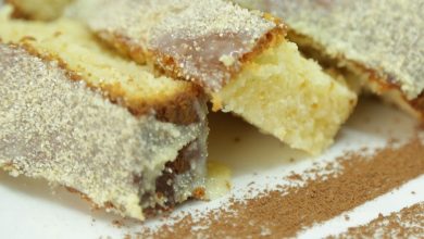 طريقة كيكة الرمل