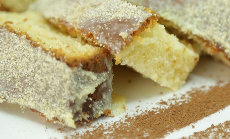 طريقة كيكة الرمل