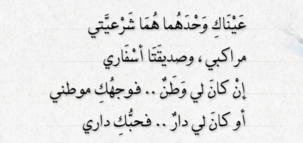 اقتباس قصير شعر