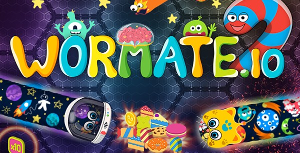 لعبة الدودة wormate