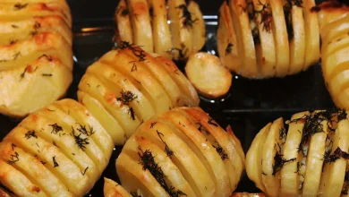 طريقة عمل بطاطس مشوية