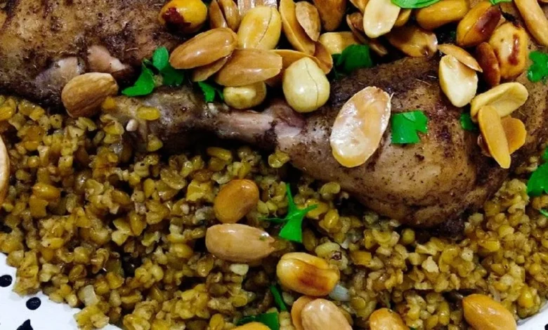 طريقة عمل الفريكة المفلفلة